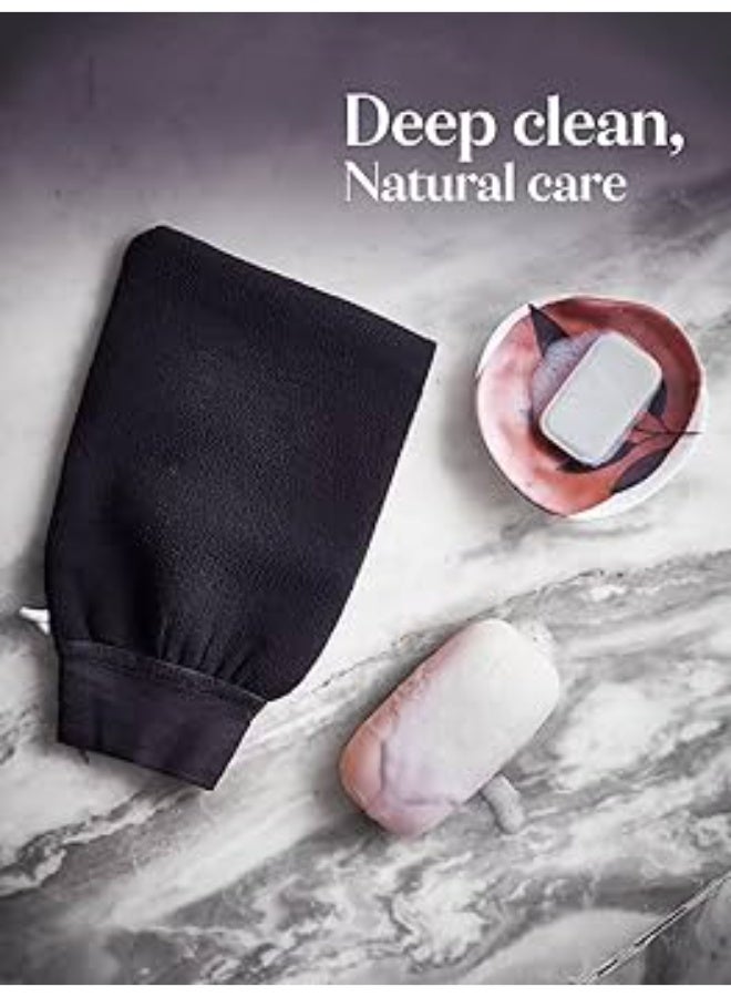 أليس ليفة الحمام المغربي لتنظيف وتقشير الوجه والجسم - Image 3